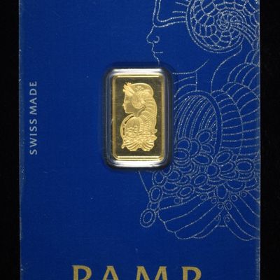 Sale Photo Thumbnail #425: PAMP SUISSE 2.5G .9999 GOLD BAR