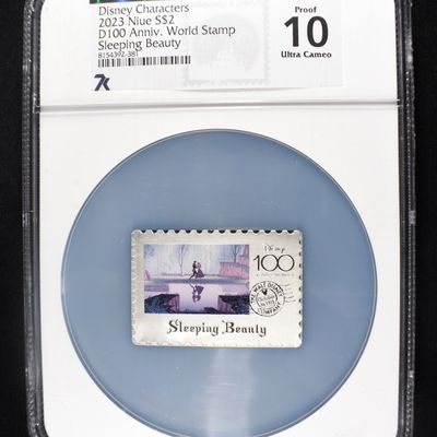 Sale Photo Thumbnail #407: 2023 NIUE SLEEPING BEAUTY $2 SILVER STAMP