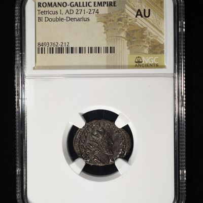 Sale Photo Thumbnail #118: AD 271-274 TETRICUS I ROMANO-GALLIC EMPIRE NGC AU