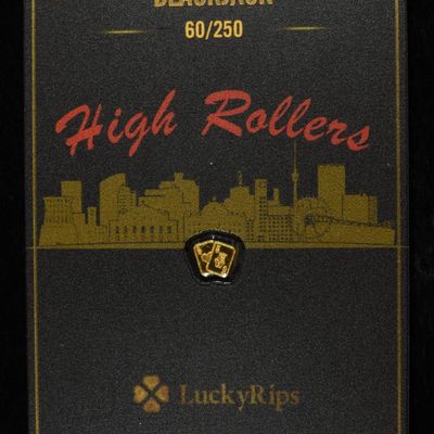 Sale Photo Thumbnail #420: BLACK JACK 0.5G .999 GOLD