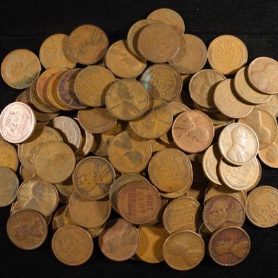 Sale Photo Thumbnail #133: (104) WHEAT CENTS FROM THE TEENS