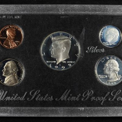 Sale Photo Thumbnail #285: 1992-S SILVER PROOF SET