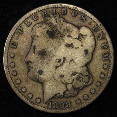 Sale Photo Thumbnail #361: 1898-S MORGAN DOLLAR