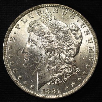 1881-O MORGAN DOLLAR BU
