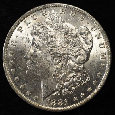 Sale Photo Thumbnail #354: 1881-O MORGAN DOLLAR BU