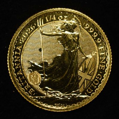Sale Photo Thumbnail #437: 2026 1/4 OZ .9999 GOLD BRITANNIA