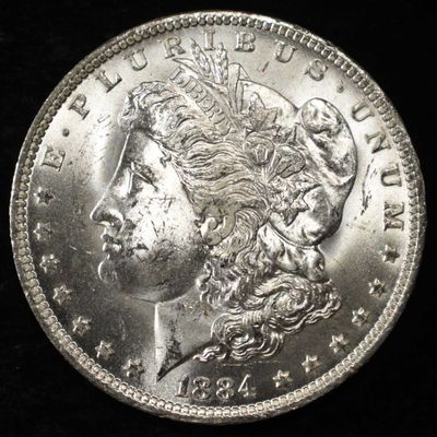 Sale Photo Thumbnail #356: 1884-O MORGAN DOLLAR BU