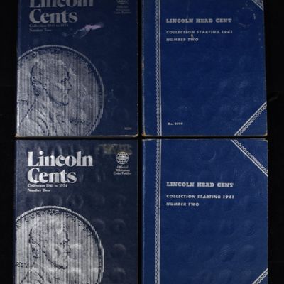 Sale Photo Thumbnail #223: (4) LINCOLN HEAD CENT COLLECTIONS WHITMAN