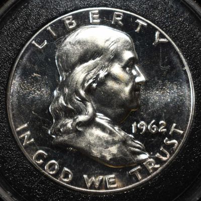 Sale Photo Thumbnail #168: 1962 FRANKLIN HALF DOLLAR PROOF