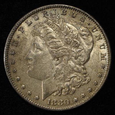 Sale Photo Thumbnail #171: 1880-O MORGAN DOLLAR AU