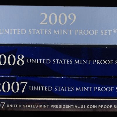 Sale Photo Thumbnail #295: 2007, 08, 09 US PROOF SETS