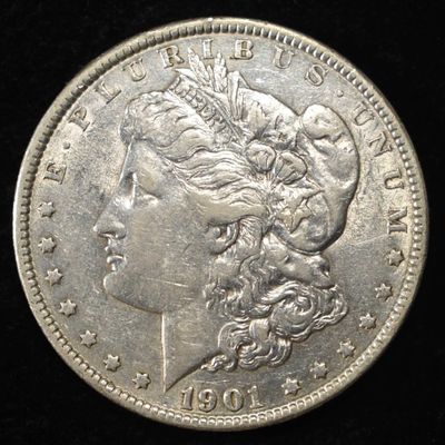 1901 MORGAN DOLLAR XF