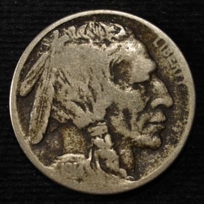 1914-D BUFFALO NICKEL GOOD