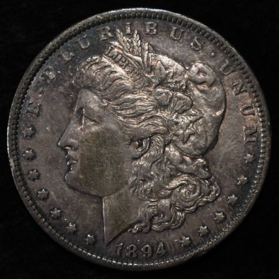 1894 MORGAN DOLLAR CH AU/UNC NICE ORIG COLOR
