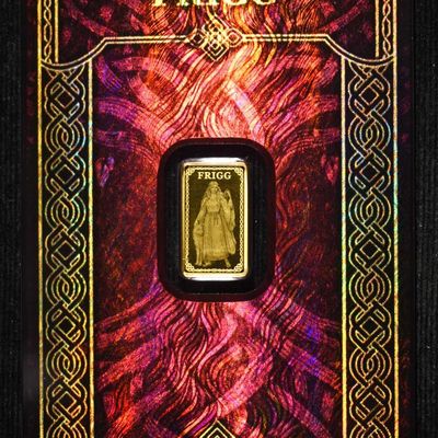 FRIGG 1/100TH OZ .9999 GOLD BAR