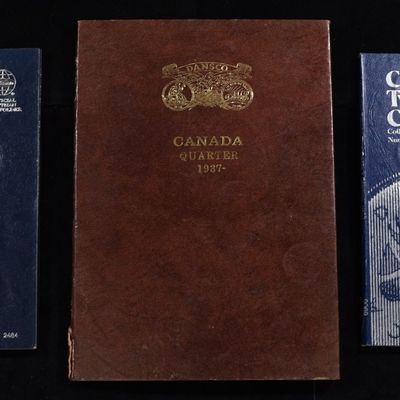 (3) CANADIAN 25 CENT COLLECTIONS