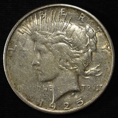 1925-S PEACE DOLLAR VF