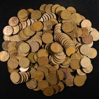 200 "S" MINT WHEAT CENTS