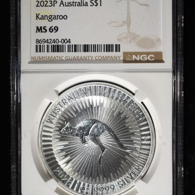 2023-P AUSTRALIA KANGAROO NGC MS69