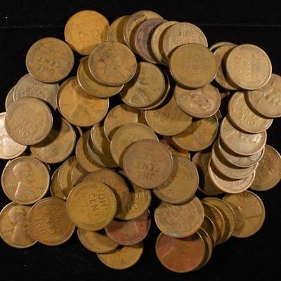 (76) WHEAT CENTS FROM THE 20'S