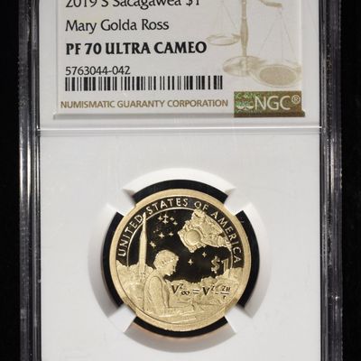 2019-S SACAGAWEA $1 NGC PF70 ULTRA CAMEO