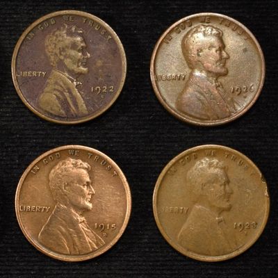 8 NICE EARLY SEMIKEY WHEAT CENTS