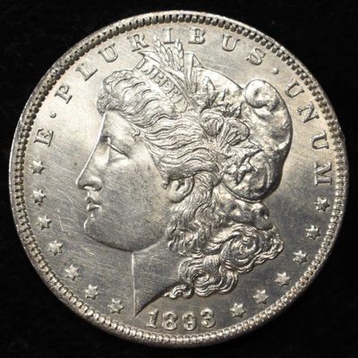 1893 MORGAN DOLLAR CH BU