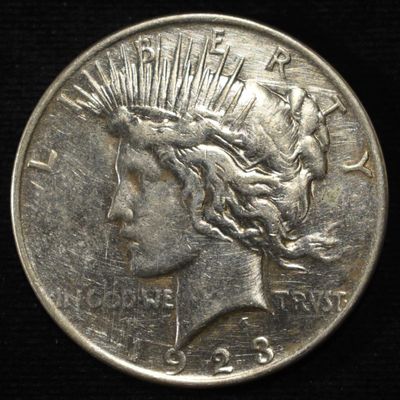 1923-D PEACE DOLLAR