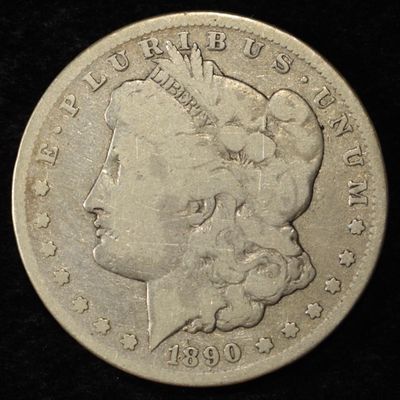 1890-CC MORGAN DOLLAR