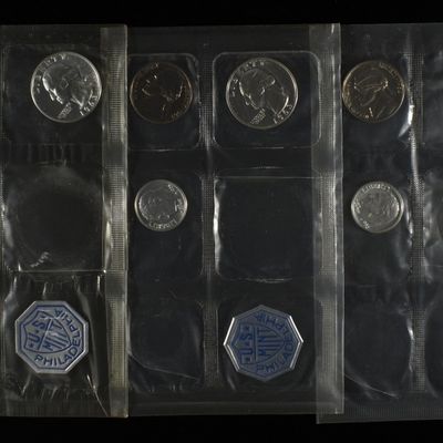 1962, 64 & (3) 63 PARTIAL MINT SETS