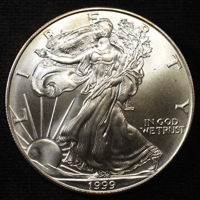 1999 AMERICAN SILVER EAGLE