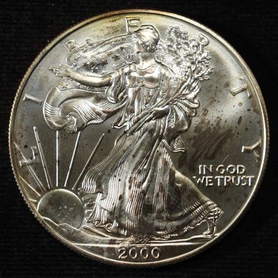 2000 AMERICAN SILVER EAGLE