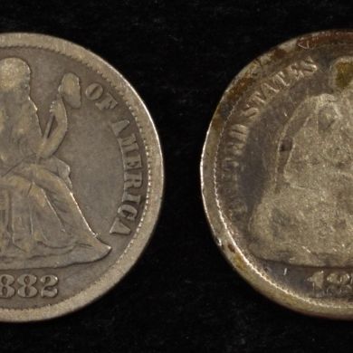 (4) LIBERTY SEATED DIMES