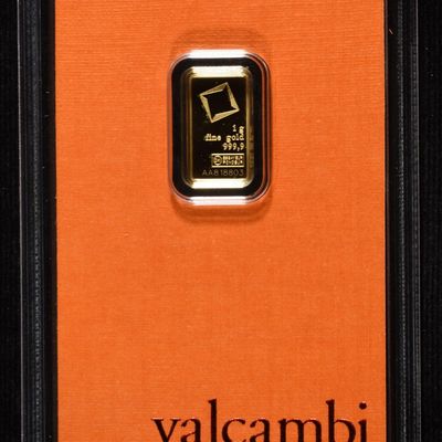 VALCAMBI SUISSE 1G .9999 GOLD BAR