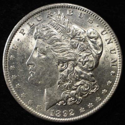 1892 MORGAN DOLLAR BU