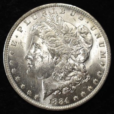1884-O MORGAN DOLLAR BU