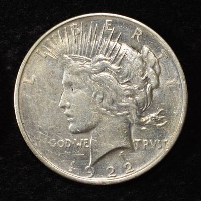 1922-P,D,& S PEACE DOLLARS