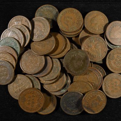 (50) INDIAN CENTS