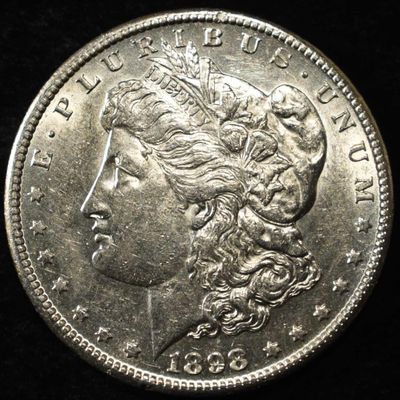 1898-S MORGAN DOLLAR AU/BU