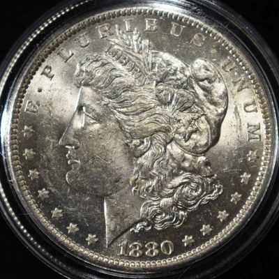 1880-O MORGAN DOLLAR CH BU
