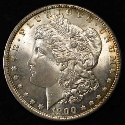 1900-O MORGAN DOLLAR GEM BU