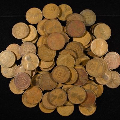 (83) WHEAT CENTS FROM THE TEENS