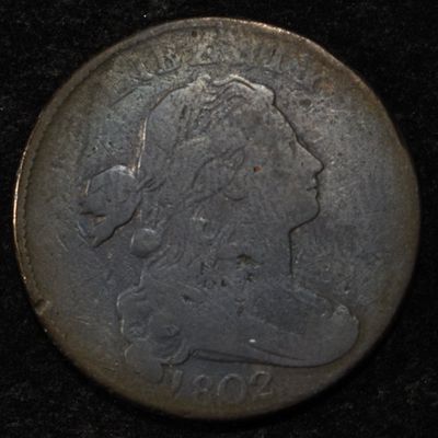 1802 LARGE CENT VG