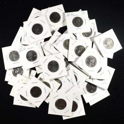 (40) 2016-S WASHINGTON SHAWNEE QUARTERS PROOF