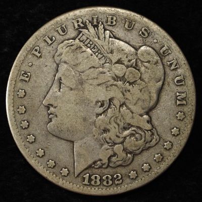 1882-S MORGAN DOLLAR