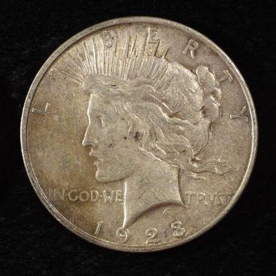 1923-P,D,& S PEACE DOLLARS