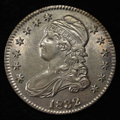1832 CAPPED BUST HALF DOLLAR UNC
