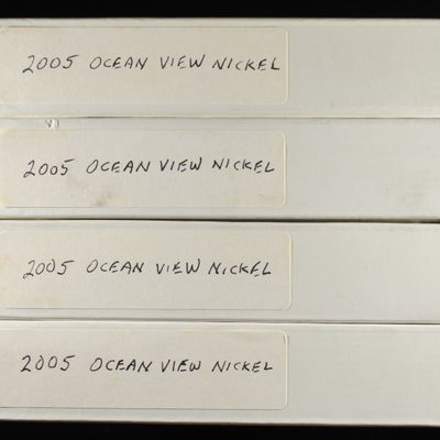 (4) 2005 OCEAN VIEW NICKEL SETS