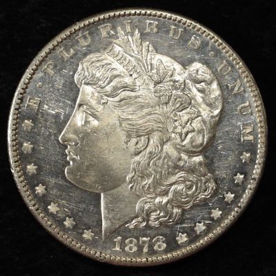 1878-S MORGAN DOLLAR CH BU DMPL