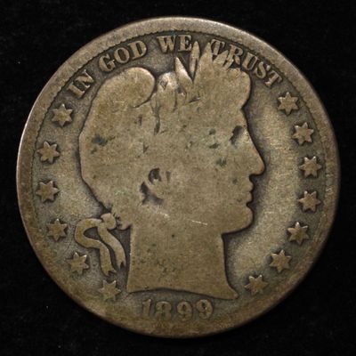1899-O BARBER HALF DOLLAR